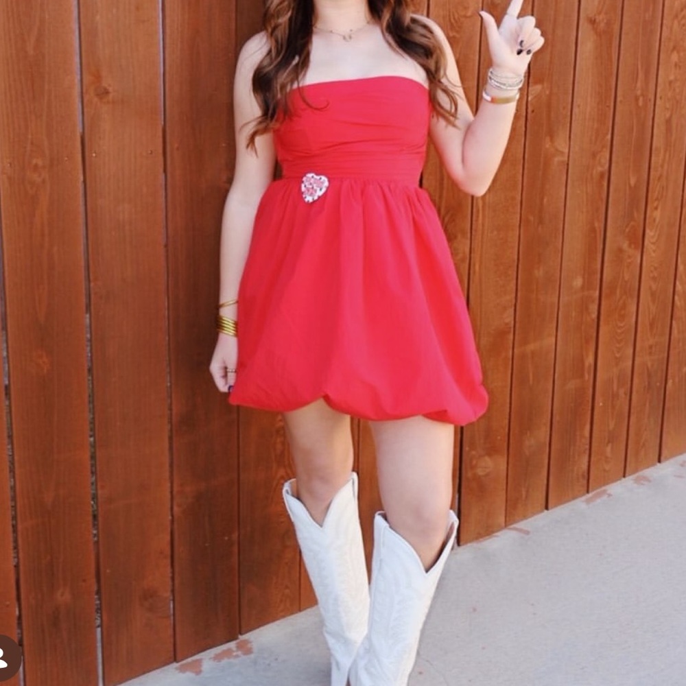 Amanda Uprichard Oscar Mini Dress - Picture 2 of 7